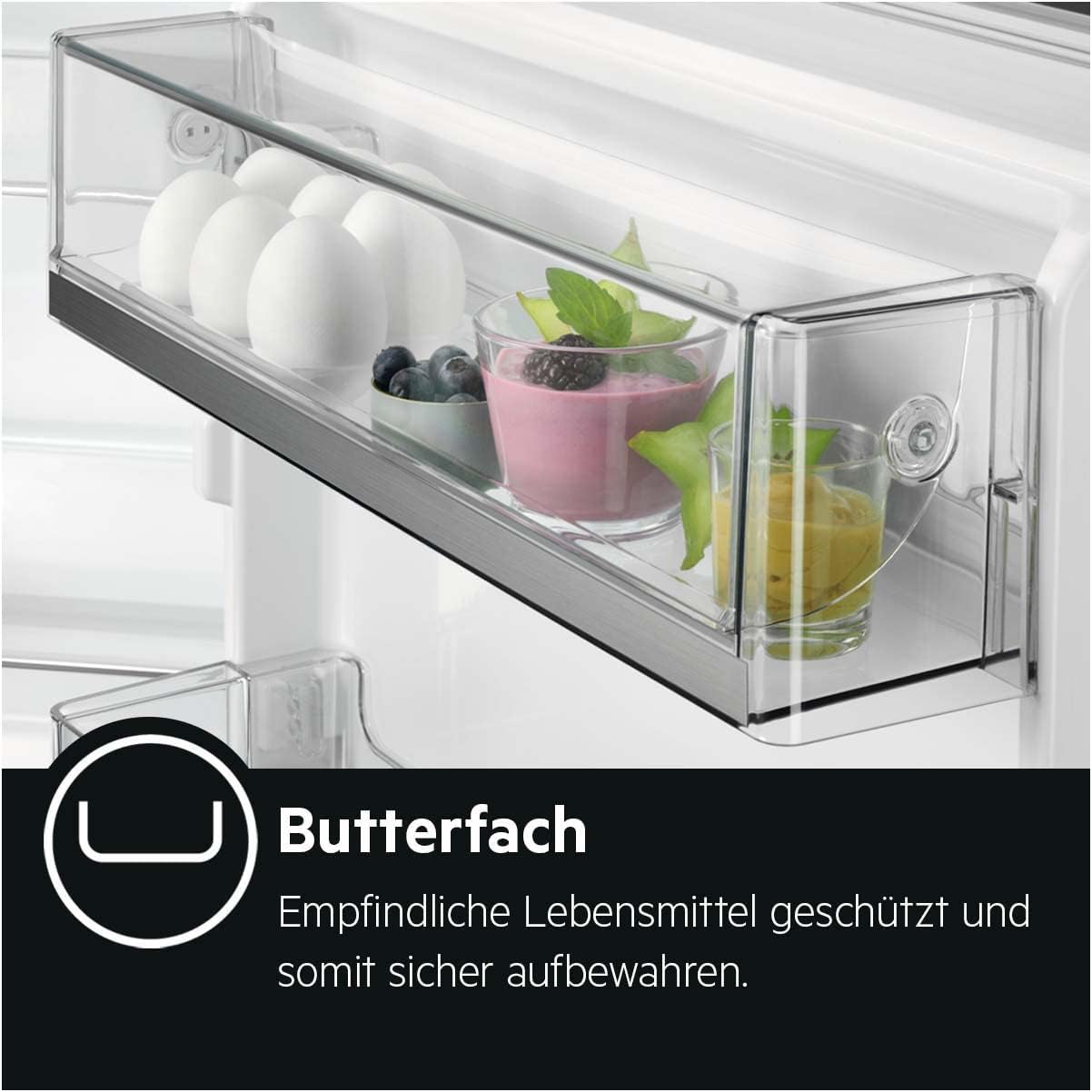 AEG RTS814DXAW Freistehender Tisch-Kühlschrank / 845 mm / 134 L / D