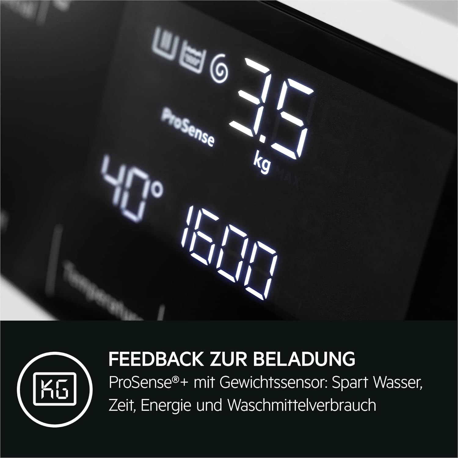 AEG L7WBA60680 Waschtrockner / DualSense - schonende Pflege / 8 kg Waschen / 5 kg Trocknen / D / energiesparend / Mengenautomatik / Nachlegefunktion / ProSteam - Auffrischfunktion / 1600 U/min Weiß