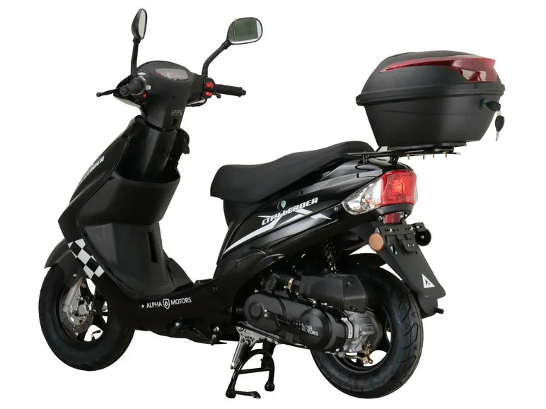 Motorroller CityLeader 50 ccm EURO 5 inkl. Topcase