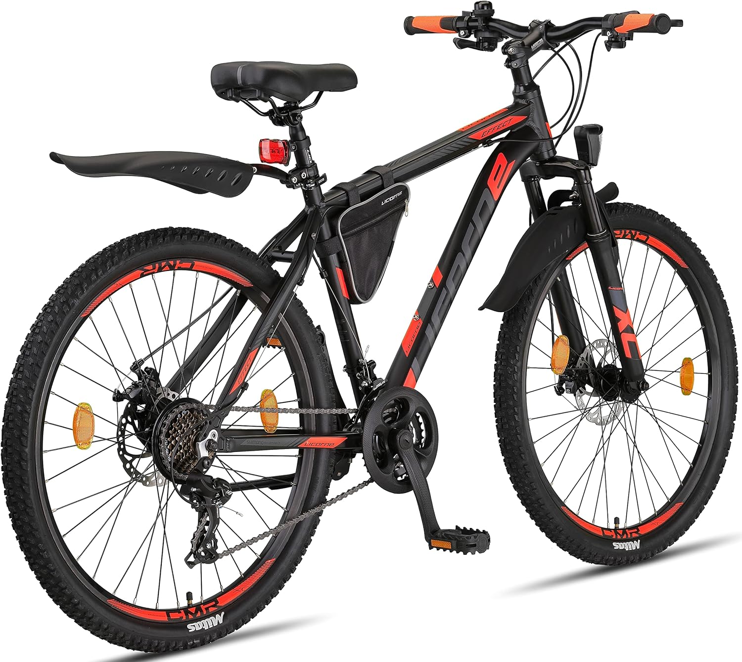 Licorne Bike Effect Premium Mountainbike Aluminium Discbremse Jungen Mädchen 21 Gang