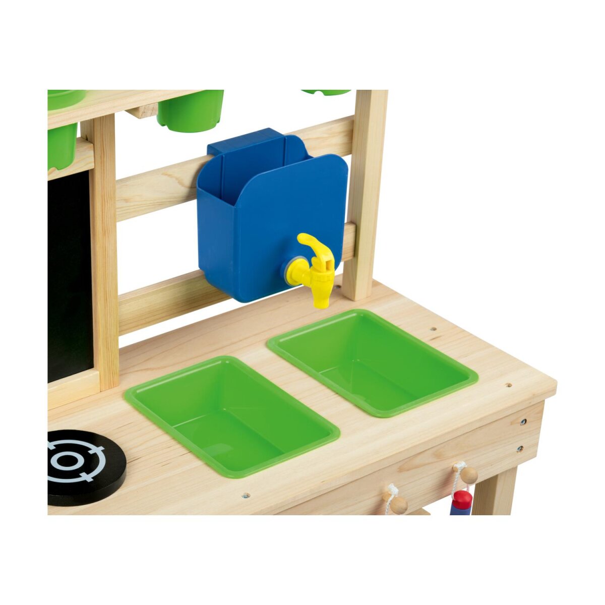 Playtive Outdoorküche, stabile Konstruktion aus Echtholz - B-Ware sehr gut