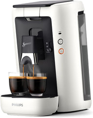 Philips Senseo Maestro Kaffeepadmaschine mit Kaffeestrkewahl und Memo-Funktion, 1,2 Liter Wasserbehlter, Grünes Produkt, Farbe: Rot (CSA260/90)