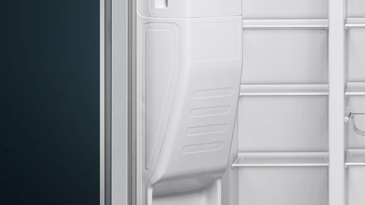 SIEMENS KF96NVPEA iQ300 Multi-Door-Kühlschrank, 183 x 91 cm, 405 L Kühlen & 200 L Gefrieren, hyperFresh längere Frische, noFrost nie wieder abtauen, superCooling schnellere Kühlung